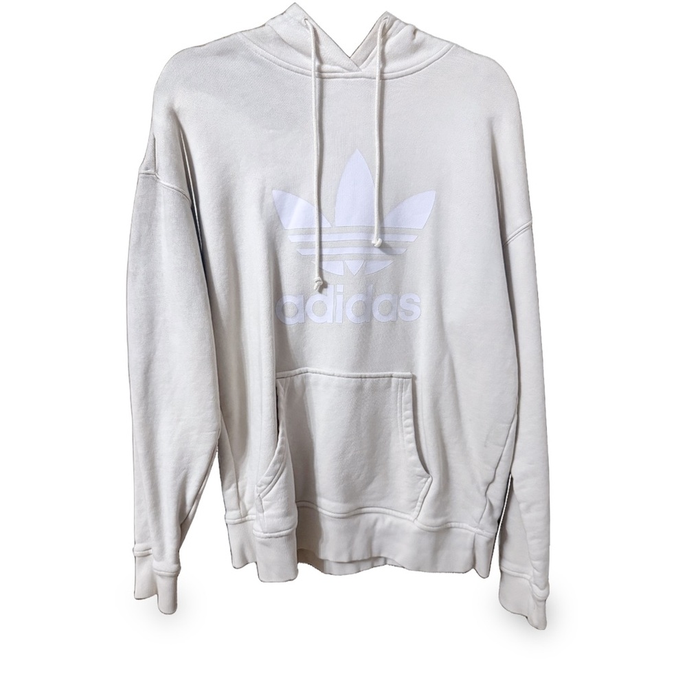 Adidas Cream Hoodie Sweater